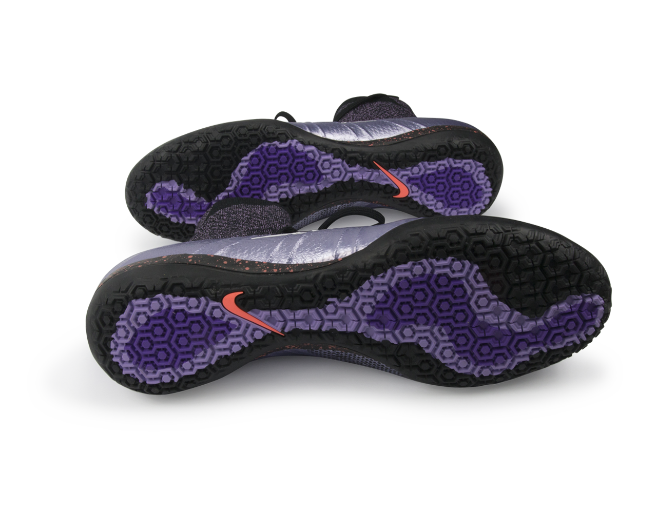 Nike Men's MercurialX Proximo Indoor Soccer Shoes Urban Lilac/Bright Mango/Black