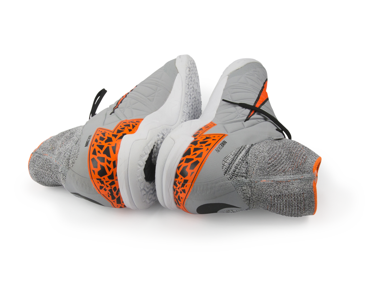 Nike Men's Hypervenom Proximo Indoor Soccer Shoes Wolf Grey/Total Orange/Black