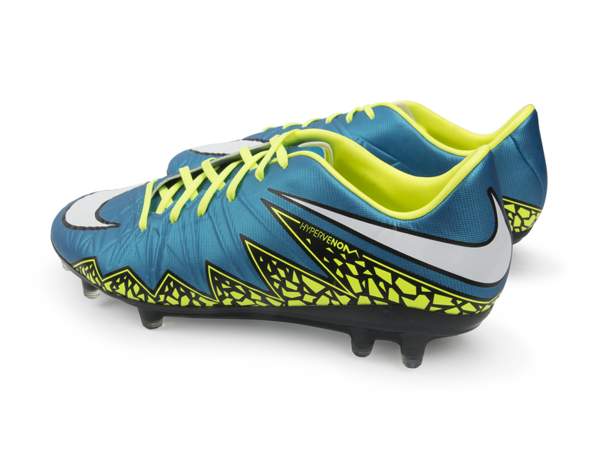 Nike Women's Hypervenom Phatal II FG Blue Lagoon/Volt/Black