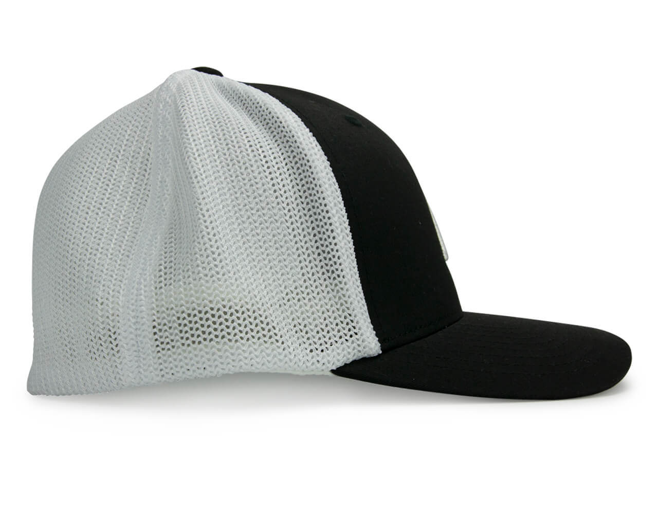Azteca Soccer Mesh Cap Black/White