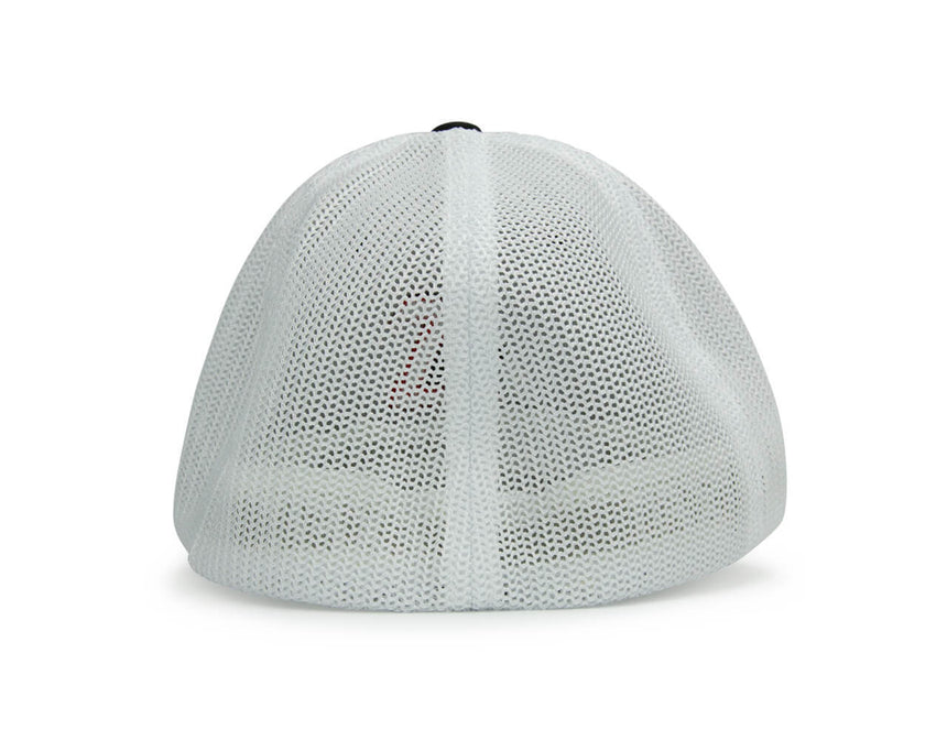 Azteca Soccer Mesh Cap Black/White