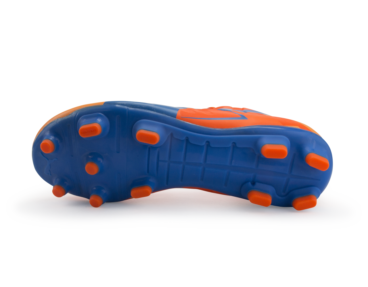 PUMA Kids evoPOWER 3 H2H FG Orange Clown Fish/Electric Blue Lemonade
