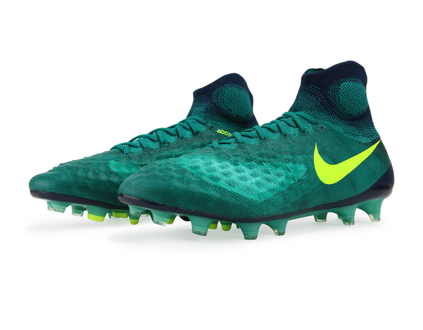 Nike Men's Magista Obra II FG Rio Teal/Volt/Obsidian/Clear Jade