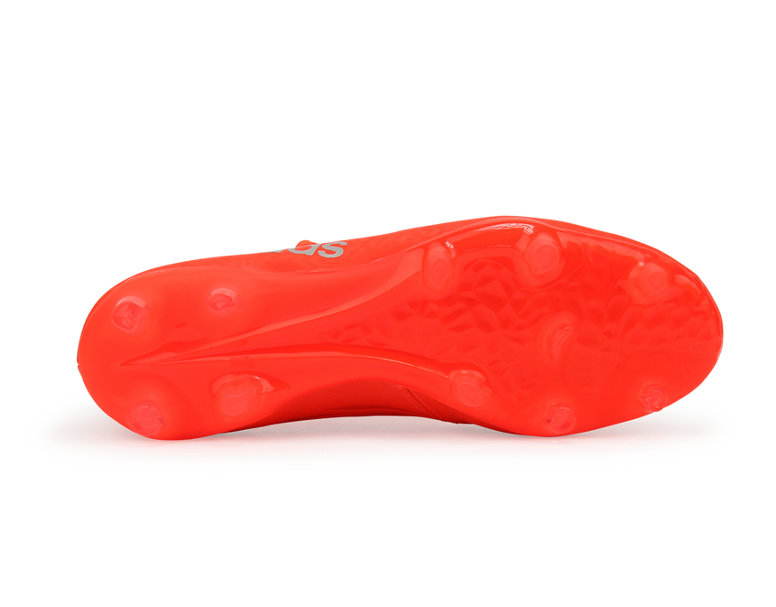 adidas Men's X 16.2 FG/AG Solar Red/Metalic Silver