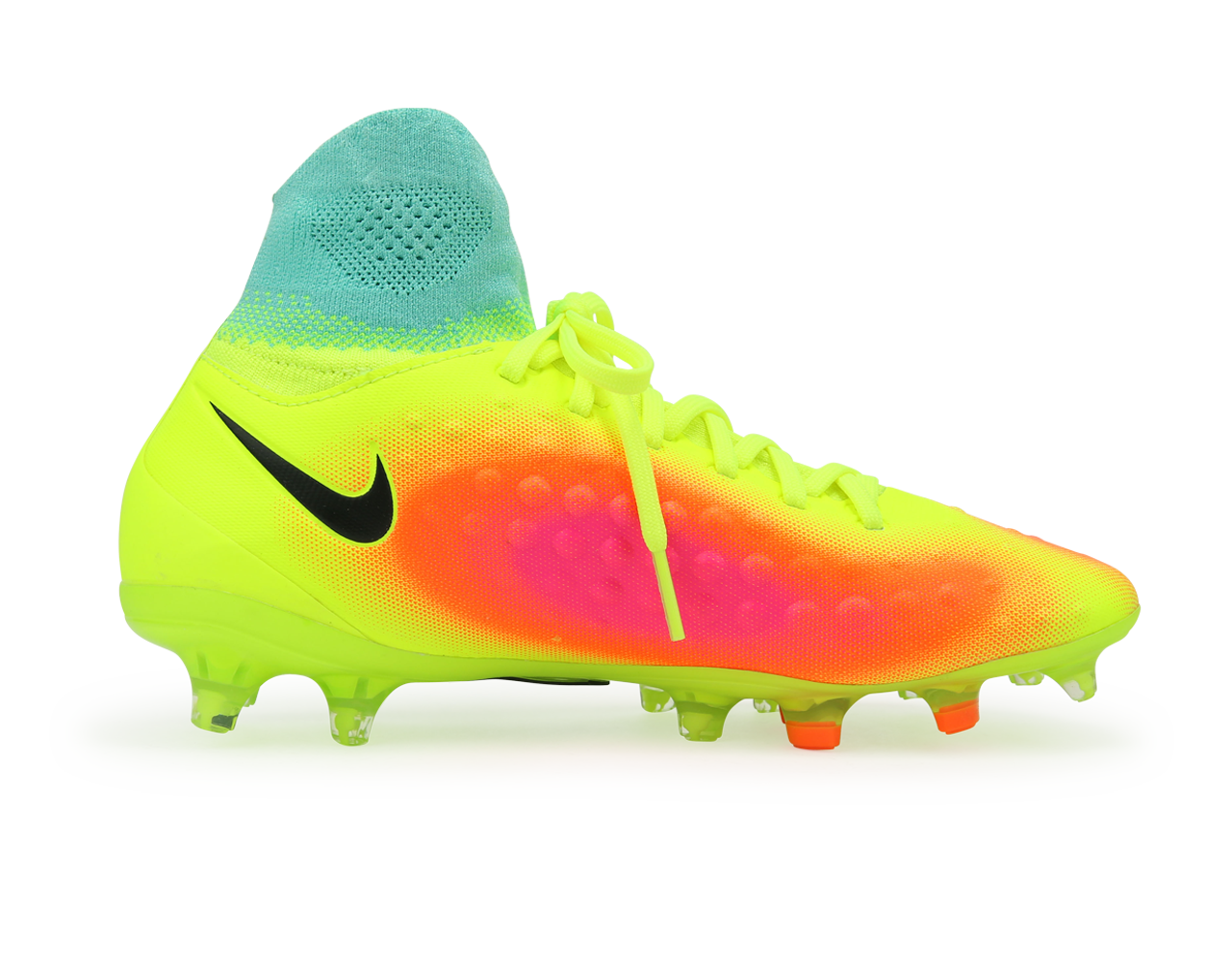 Nike Kids Magista Obra II FG Volt/Black/Total Orange