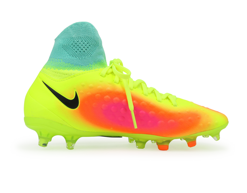 Nike Kids Magista Obra II FG Volt/Black/Total Orange