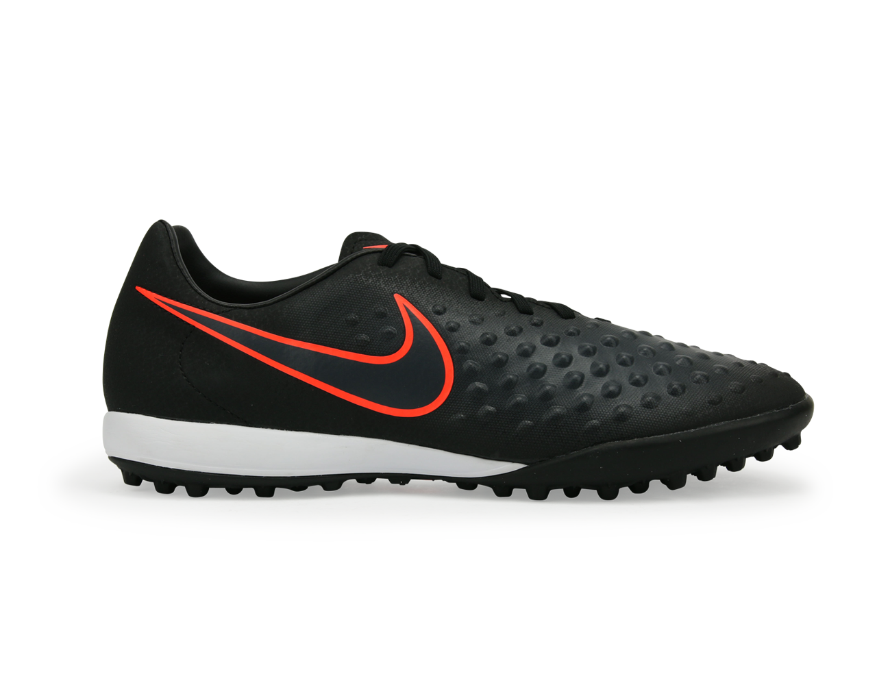 Nike Men's MagistaX Onda II Turf Soccer Shoes Black/Total Crimson
