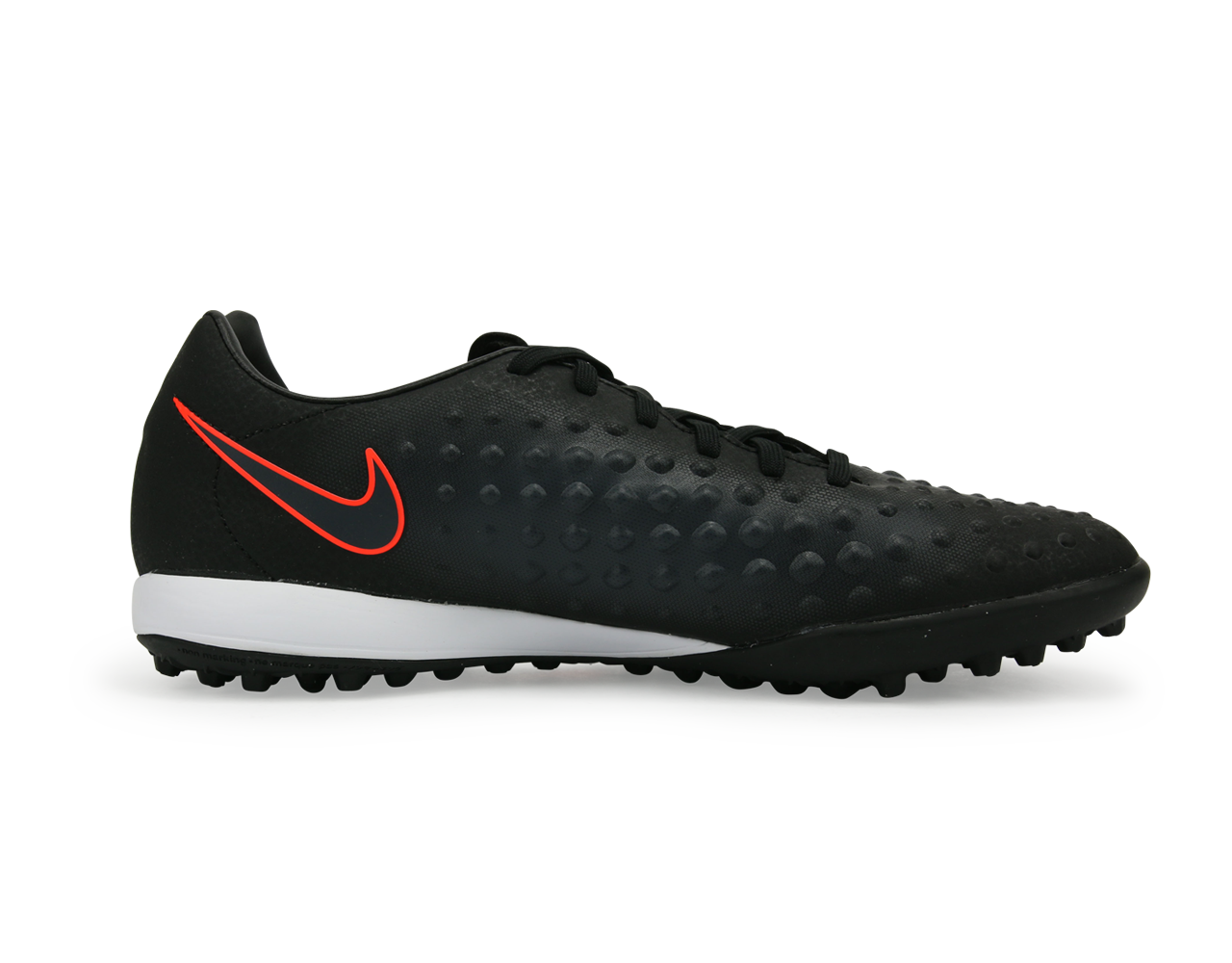 Nike Men's MagistaX Onda II Turf Soccer Shoes Black/Total Crimson