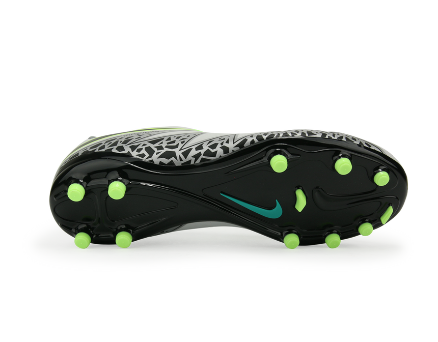 Nike Kids Hypervenom Phelon II FG Pure Platinum/Black/Ghost Green