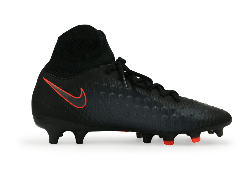 Nike Kids Magista Obra II FG Black/Total Crimson