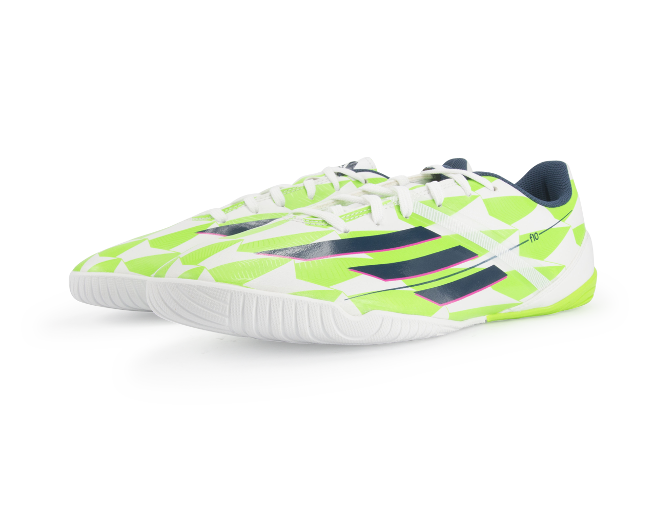 adidas Men's F10 Indoor Soccer Shoes White