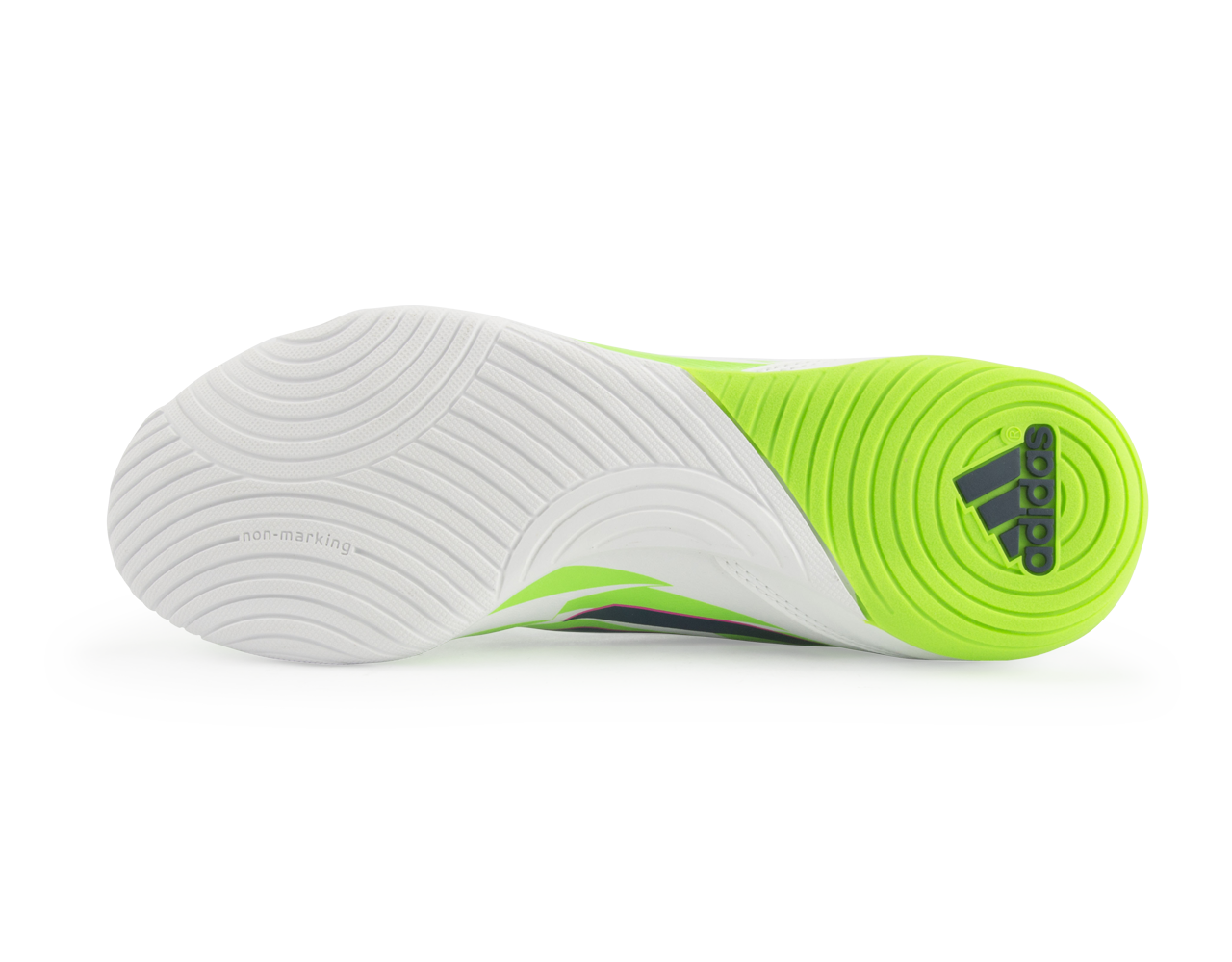 adidas Men's F10 Indoor Soccer Shoes White