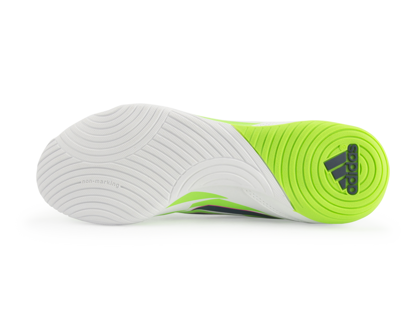 adidas Men's F10 Indoor Soccer Shoes White