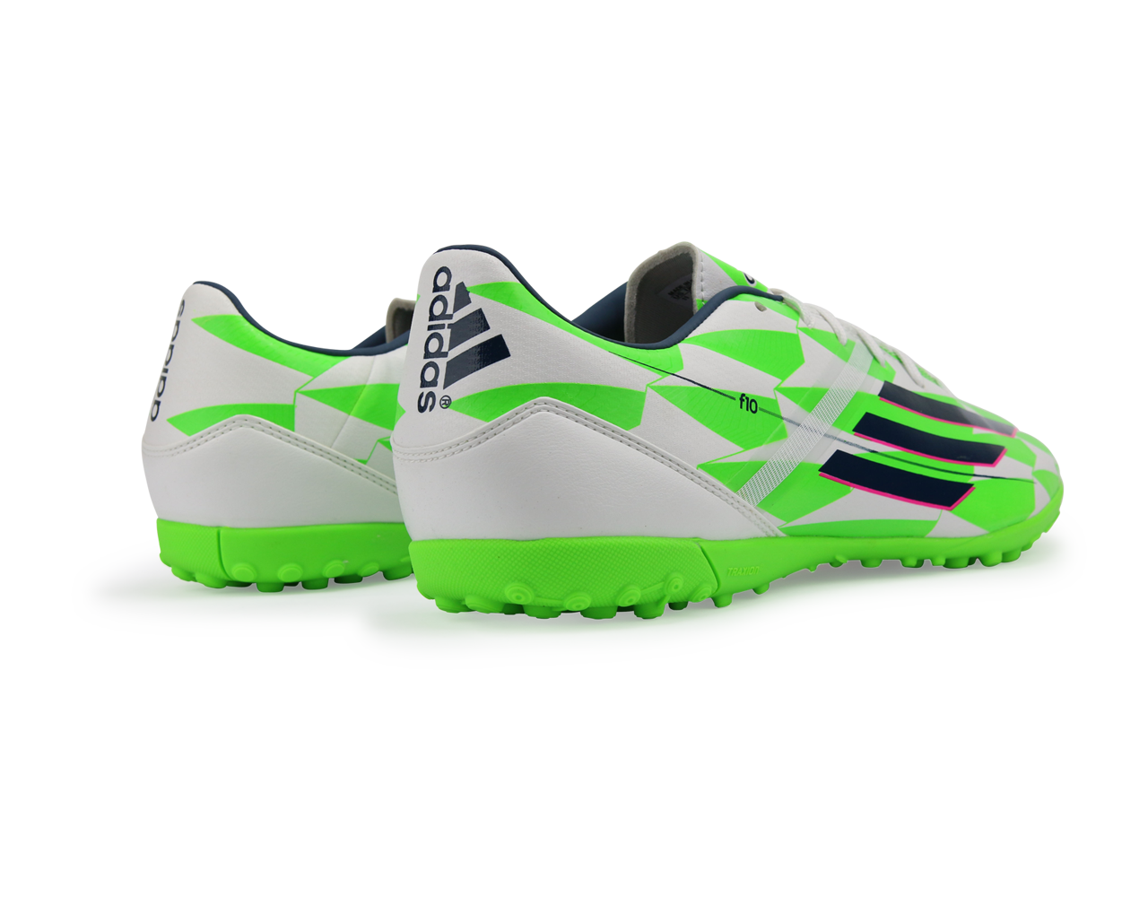 adidas Men's F10 Turf Soccer Shoes White