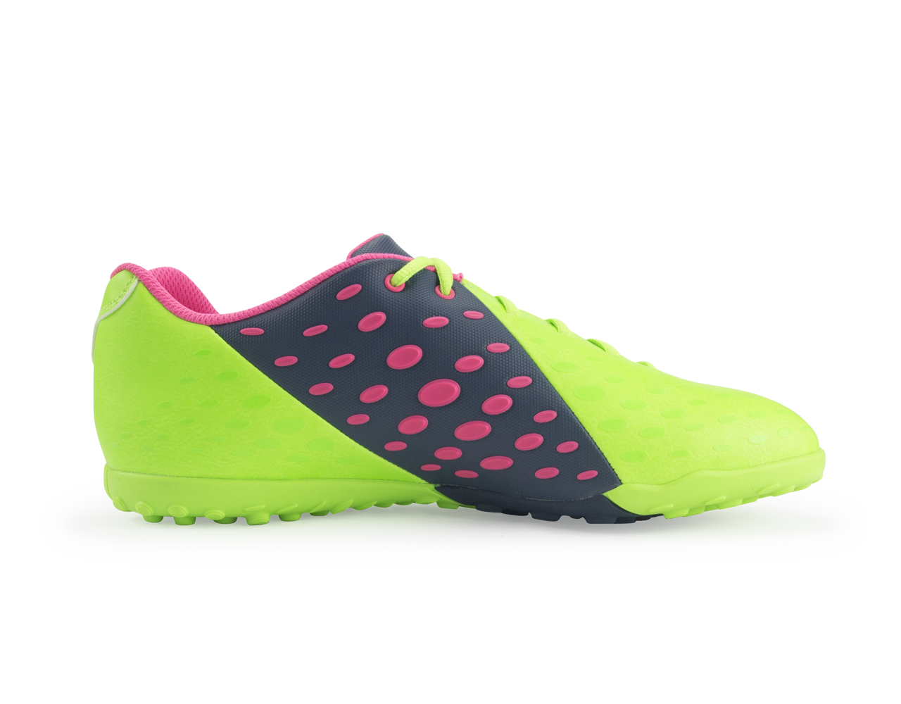 adidas Men's Freefootball X-ite Indoor Soccer Shoes Neon Green/Rich Blue