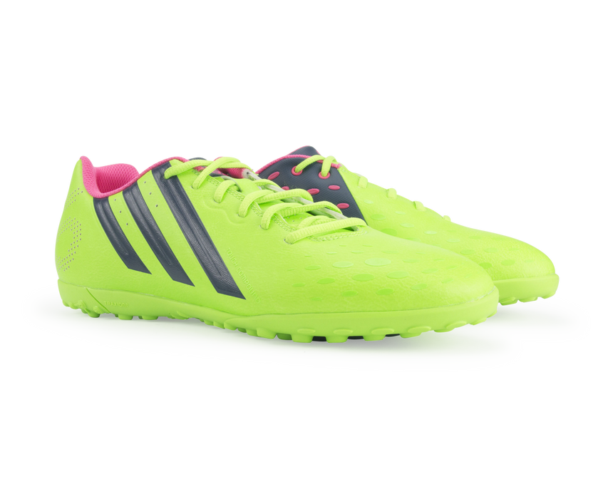 adidas Men's Freefootball X-ite Indoor Soccer Shoes Neon Green/Rich Blue