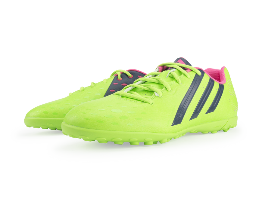 adidas Men's Freefootball X-ite Indoor Soccer Shoes Neon Green/Rich Blue