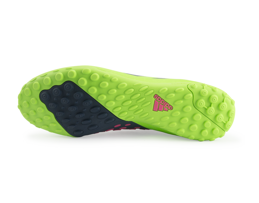adidas Men's Freefootball X-ite Indoor Soccer Shoes Neon Green/Rich Blue