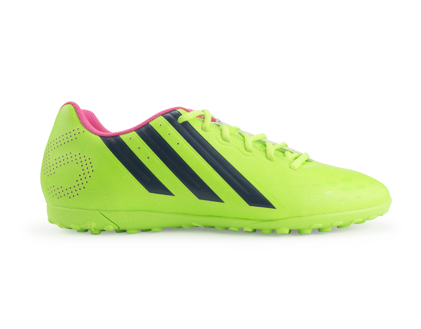 adidas Men's Freefootball X-ite Indoor Soccer Shoes Neon Green/Rich Blue