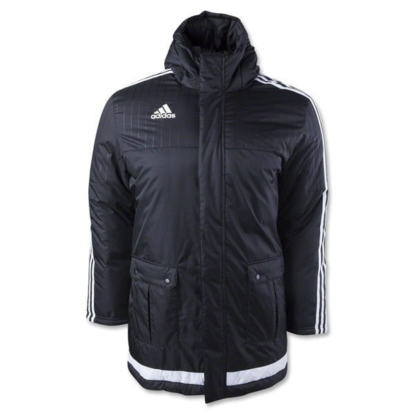 adidas Tiro 15 Stadium Jacket Black/White