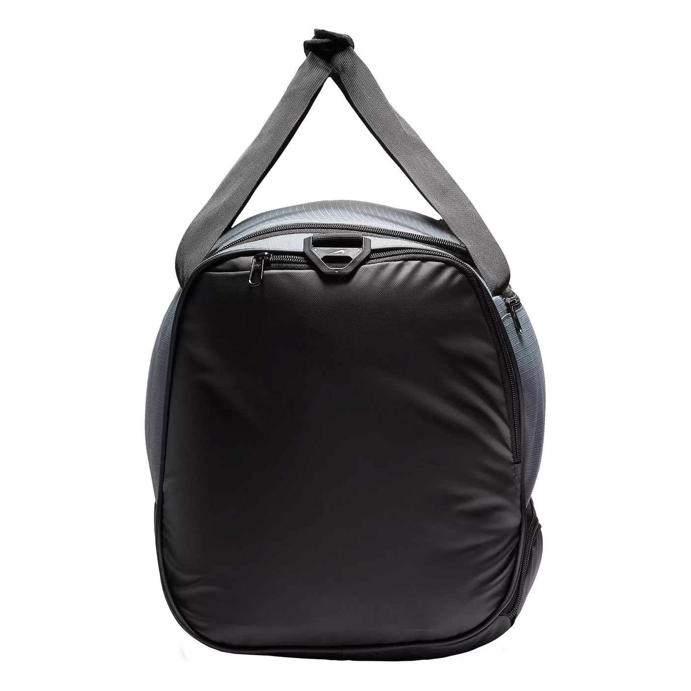 Nike Brasilia Medium Training Duffel Bag Grey/Black Side