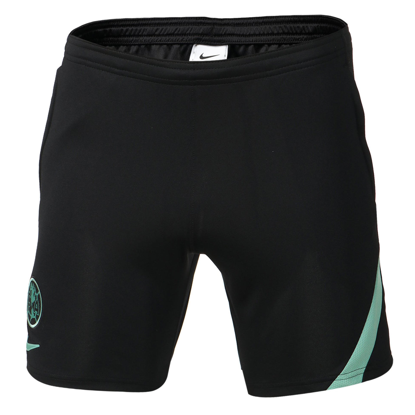 Nike Mens Club America Academy Shorts 2022 Black/Teal Front