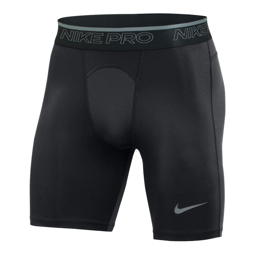 Nike Mens Pro Tight Compression Shorts Black/Cool Grey Front