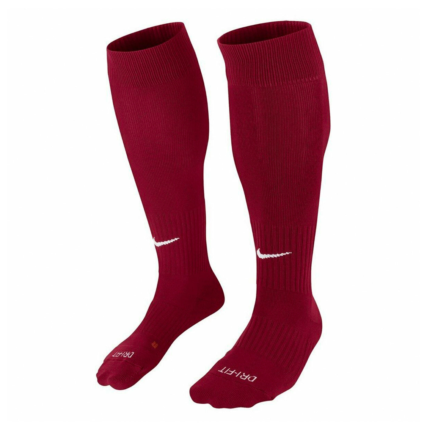 Nike Classic II Cushion OTC Socks Maroon/White Front