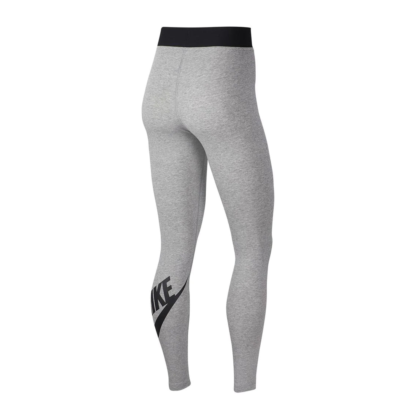 Nike Womens LegASee High Waist Tights Grey/Black Back