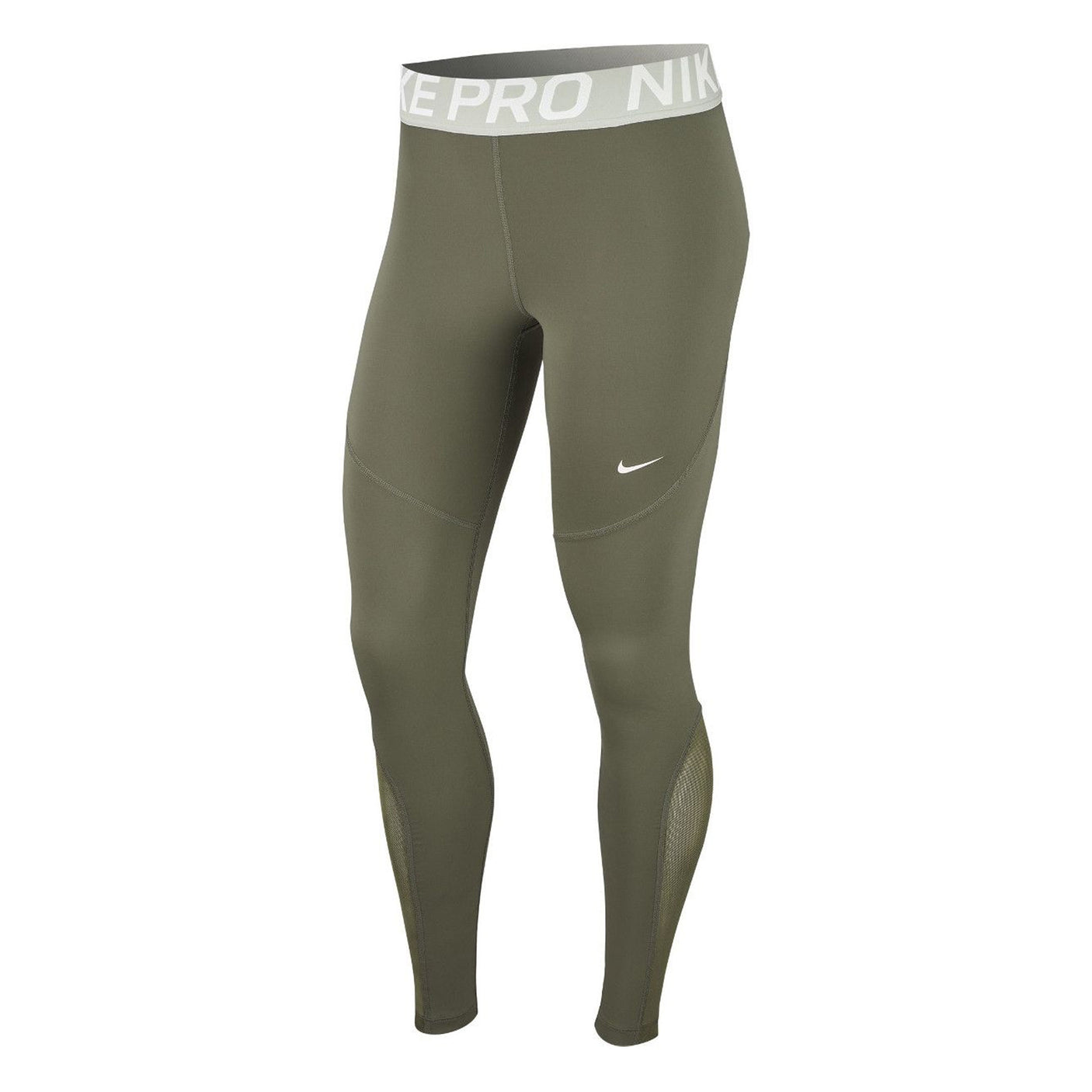 Nike Womens Pro Tights Juniper Fog/White Front