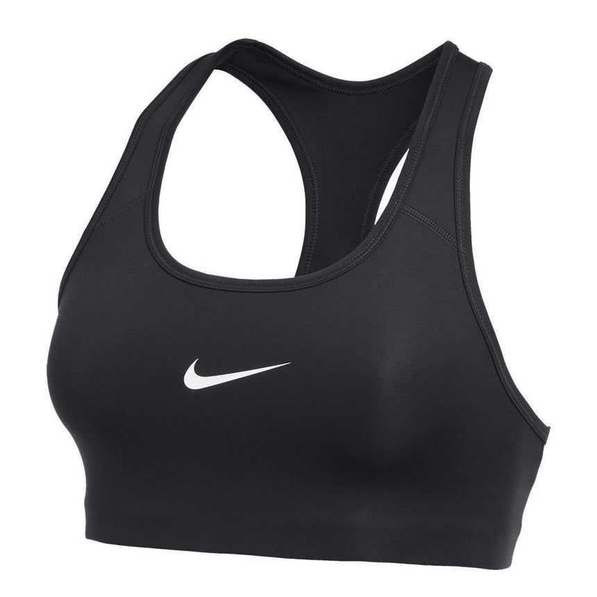 Nike Womens Swoosh 2.0 Sports Bra Black Front