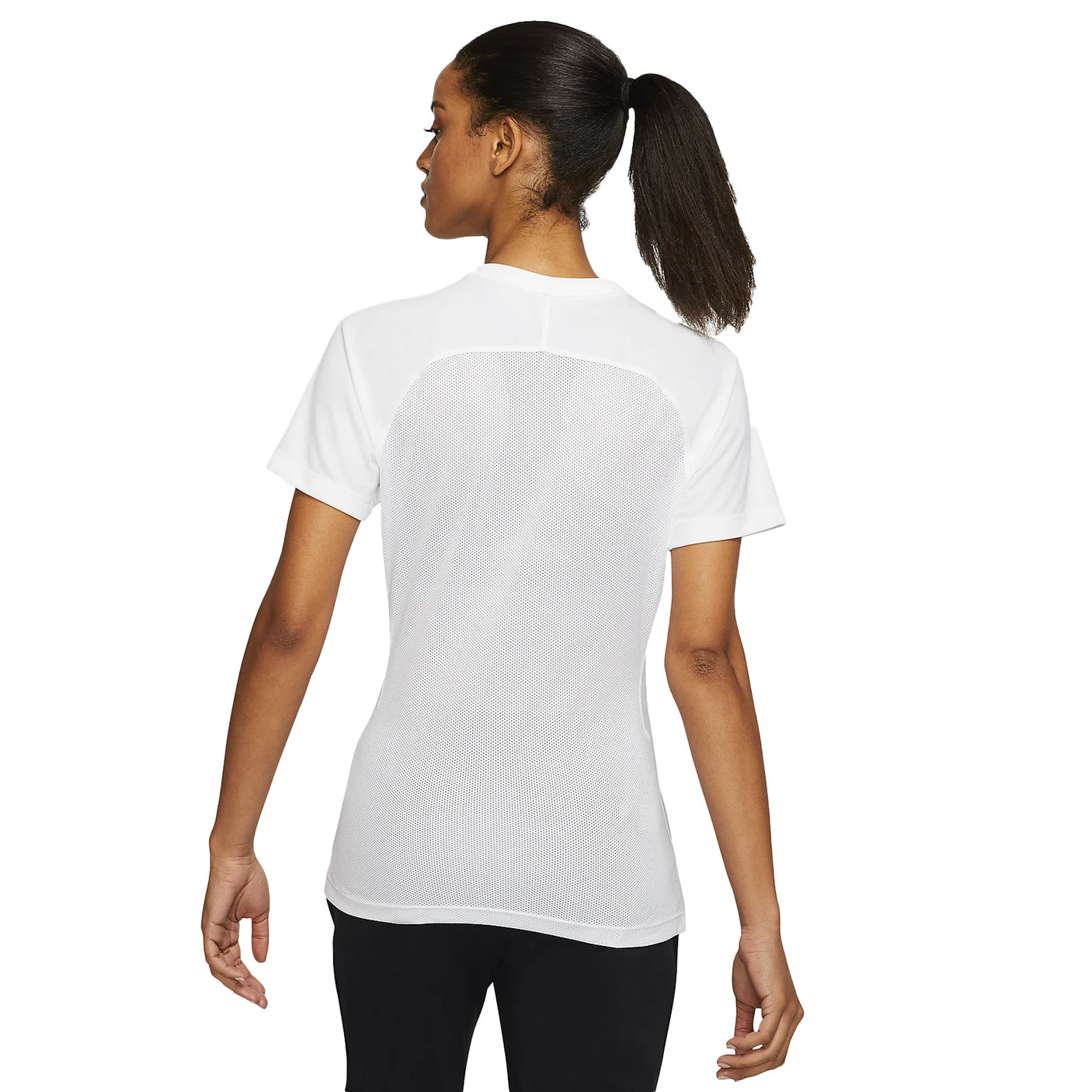 Nike Women's Tiempo Premier Jersey White/Black Model Back