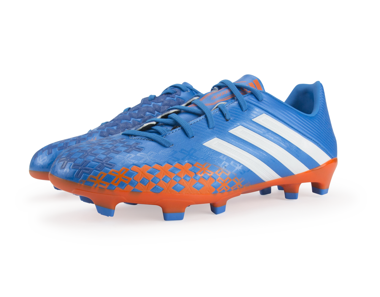 adidas Men's Predator Absolado LZ TRX FG Prime Blue/Running White/Orange