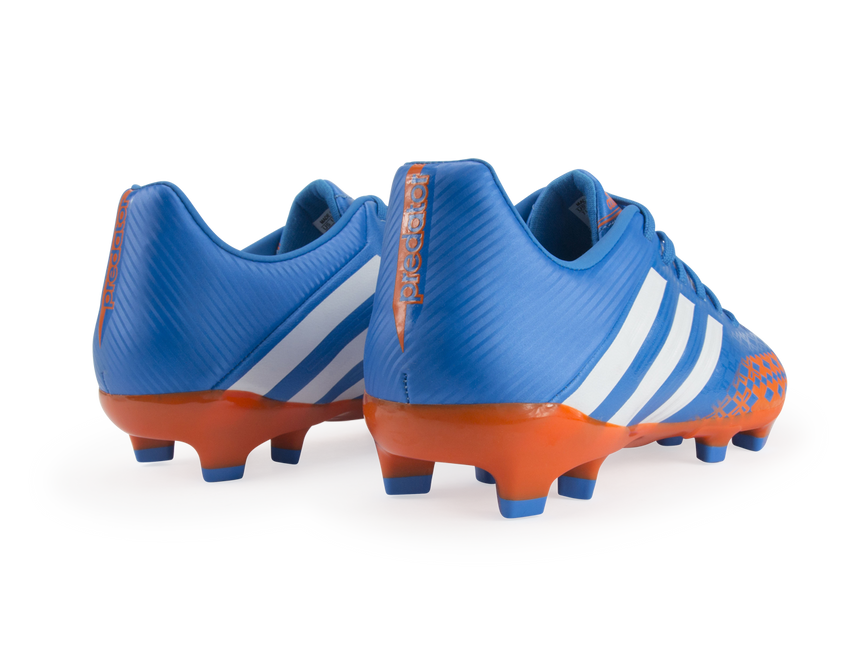 adidas Men's Predator Absolado LZ TRX FG Prime Blue/Running White/Orange
