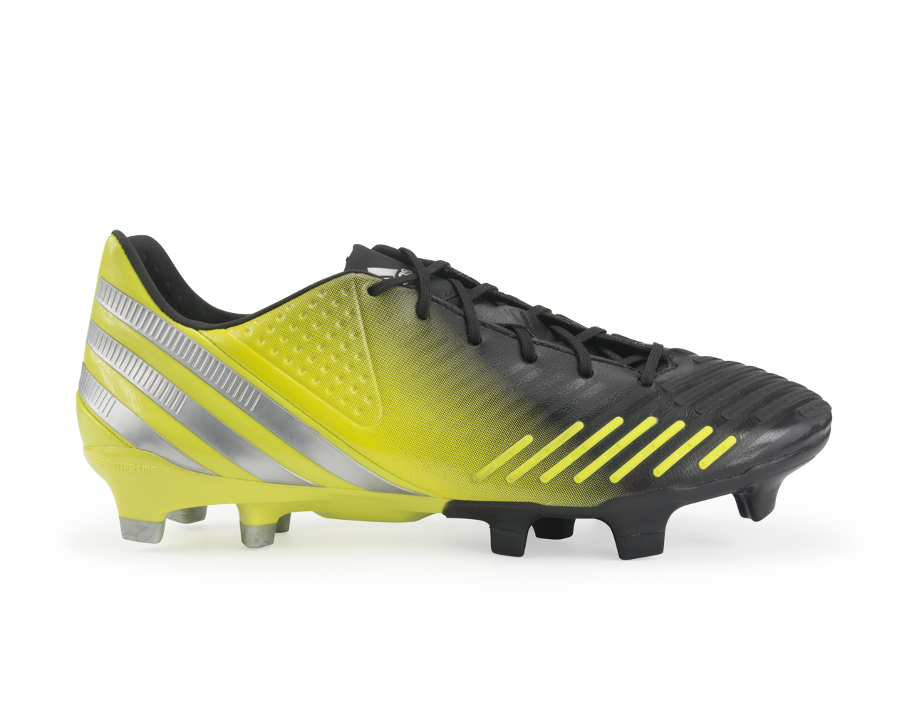 adidas Men's Predator LZ TRX FG Black/Neon Lime-White-Metallic Silver