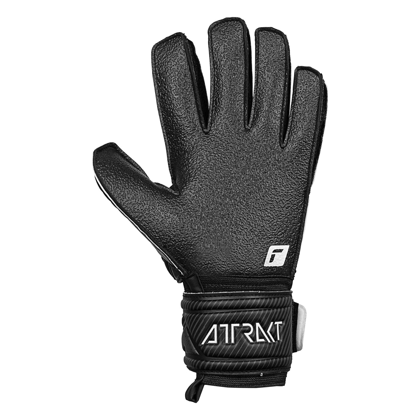 Reusch Men's Goalkeeper Attrakt Resist Fingersave Goalkeeper Gloves Black
