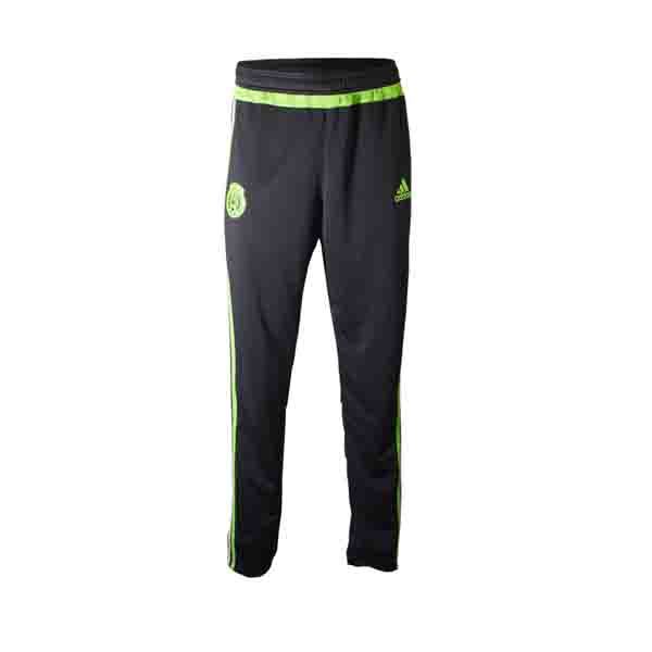 adidas Men's Mexico Training Pants Dark Shale/Semi Solar Green