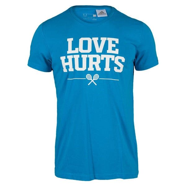 adidas Men's Aussi Tee Solar Blue