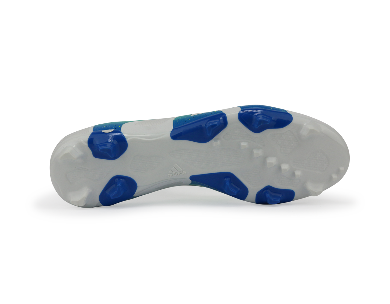 adidas Men's X 15.2 FG/AG White/Core Black/Solar Slime