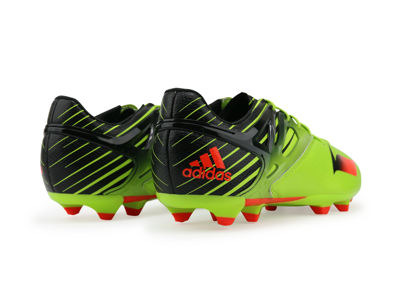 adidas Kids Messi 15.1 FG/AG Semi Solar Slime/Infrared/Black