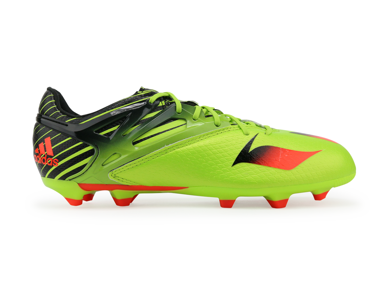 adidas Kids Messi 15.1 FG/AG Semi Solar Slime/Infrared/Black