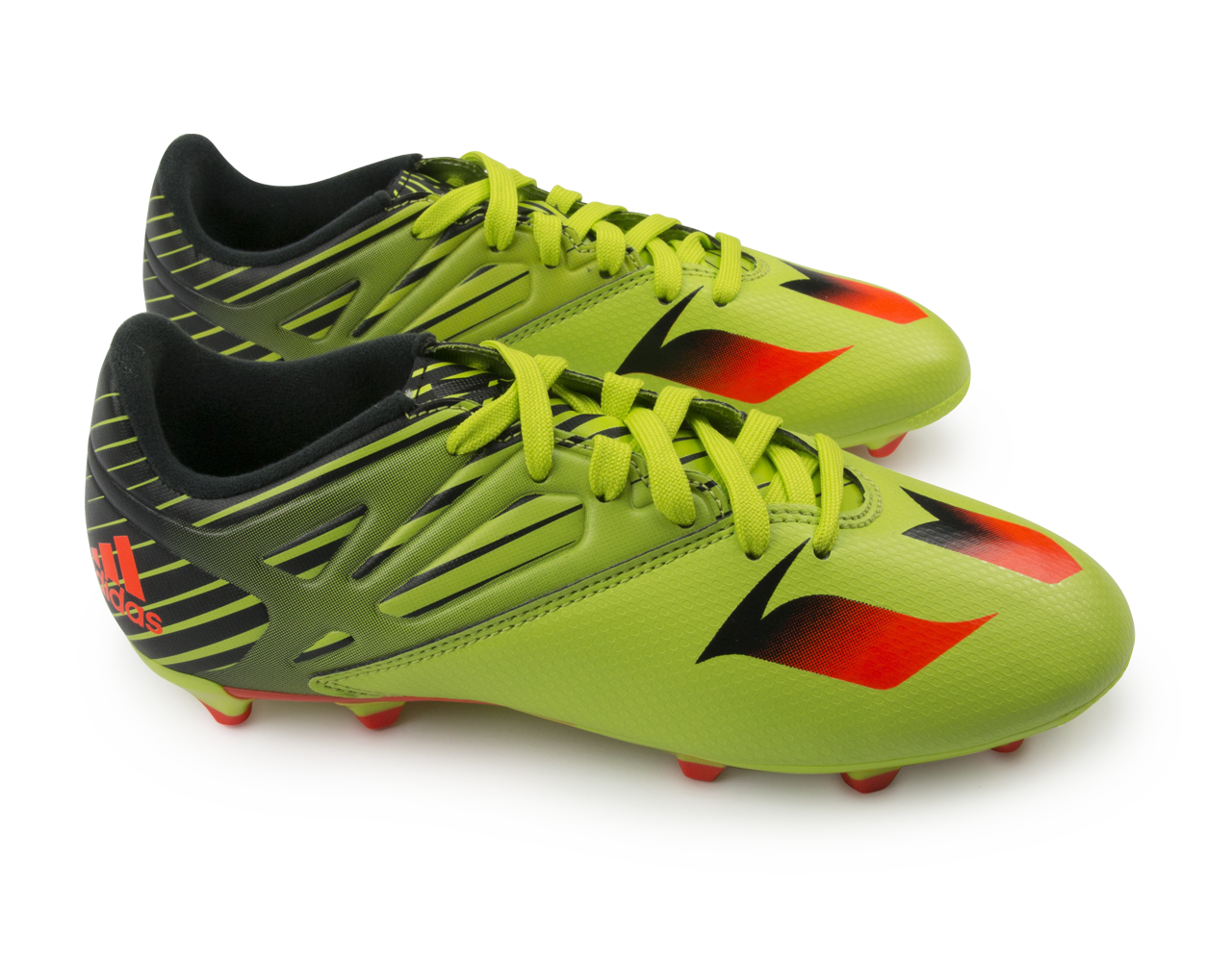 adidas Men's Messi 15.3 FG/AG Semi Solar Slime/Solar Red/Black