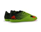 adidas Men's Messi 15.3 Indoor Soccer Shoes Solar Slime/Solar Red/Black