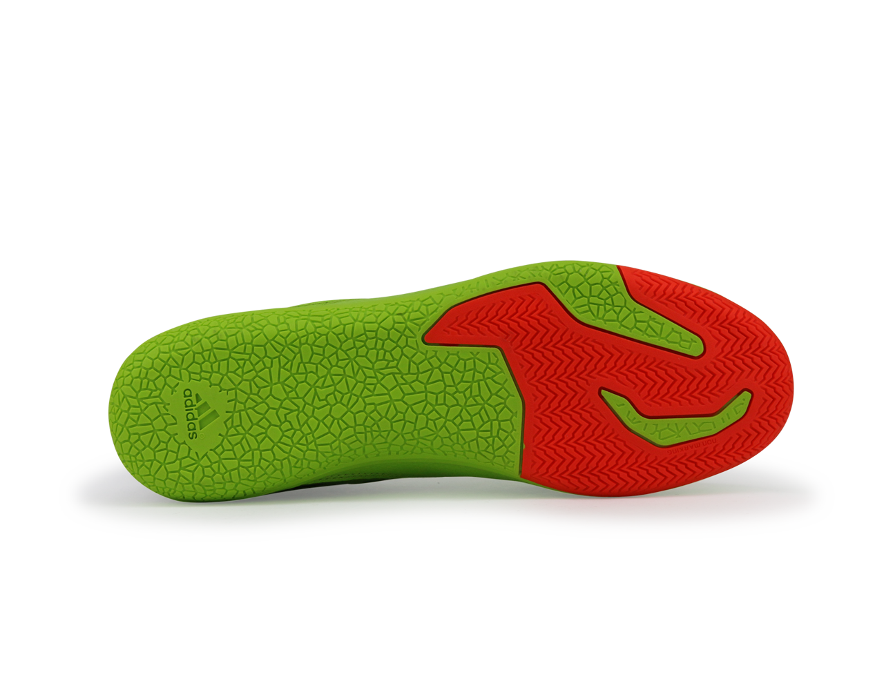 adidas Men's Messi 15.3 Indoor Soccer Shoes Solar Slime/Solar Red/Black