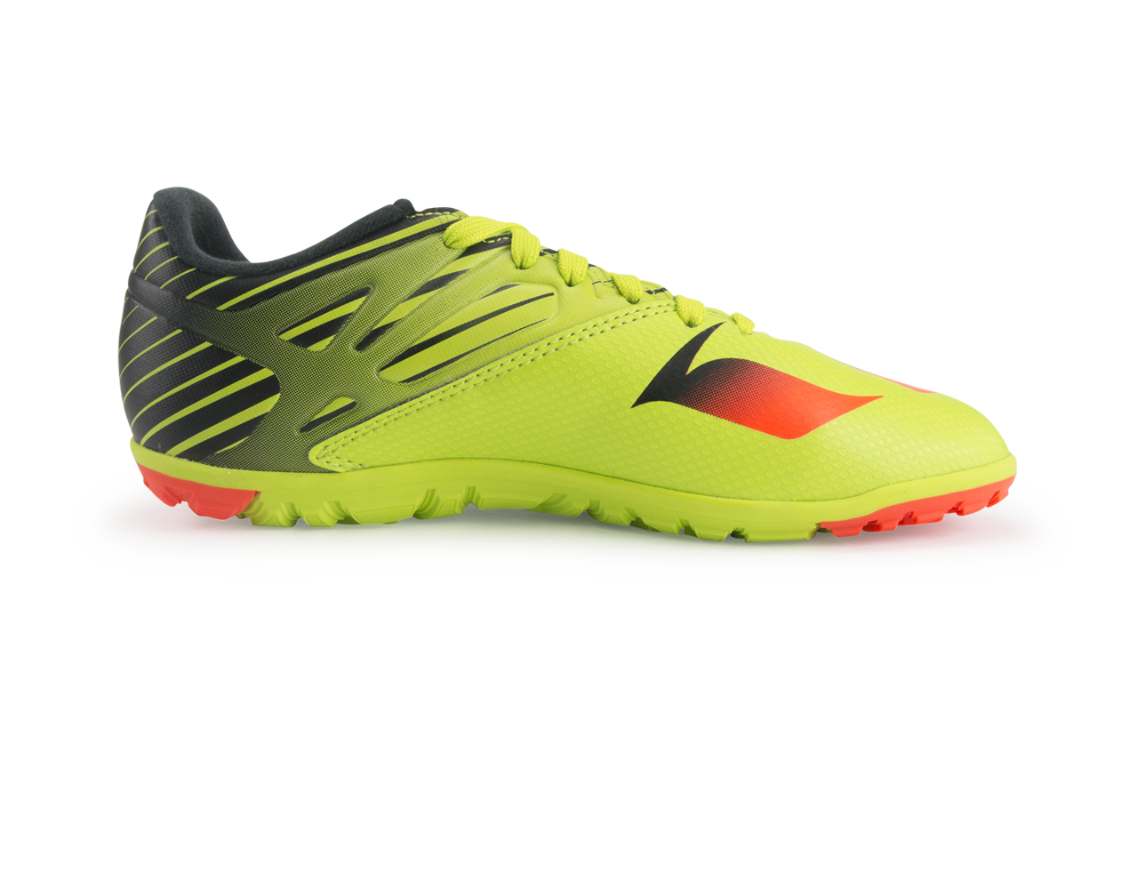 adidas Kids Messi 15.3 Turf Soccer Shoes Semi Solar Slime/Solar Red/Black