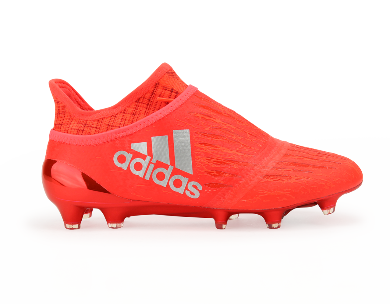 adidas Kids X 16+ PURECHAOS FG Solar Red/Metallic Silver