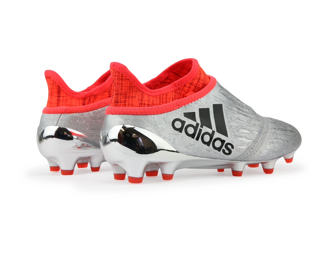 adidas Kids X 16+ Purechaos FG J Silver Metalic/Core Black/Solar Red