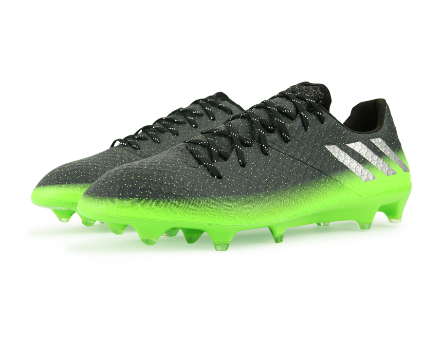 adidas Men's Messi 16.1 FG/AG Dark Grey/Silver Metallic/Solar Green