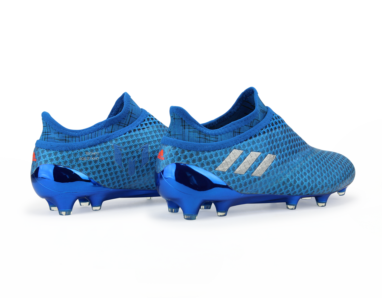 adidas Kids Messi 16+ PUREAGILITY FG Sho Blue/Metalic Silver