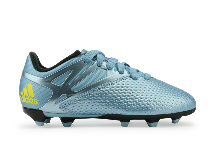 adidas Kids Messi 15.3 FG/AG Matte Ice Metallic/Bright Yellow/Black